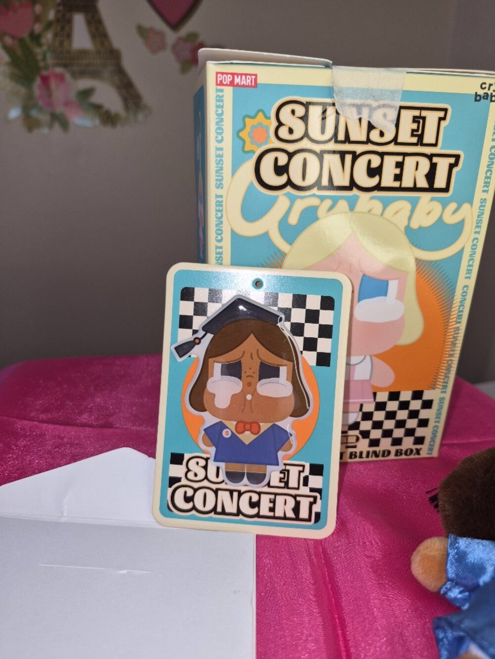 NIB POP Mart Crybaby Sunset Concert Series Plush "Graduation Season Secret". - Picture 3 of 4